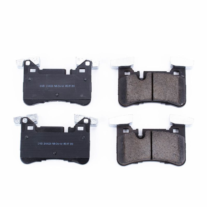 Power Stop 2012 Mercedes-Benz C63 AMG Rear Z16 Evolution Ceramic Brake Pads PowerStop