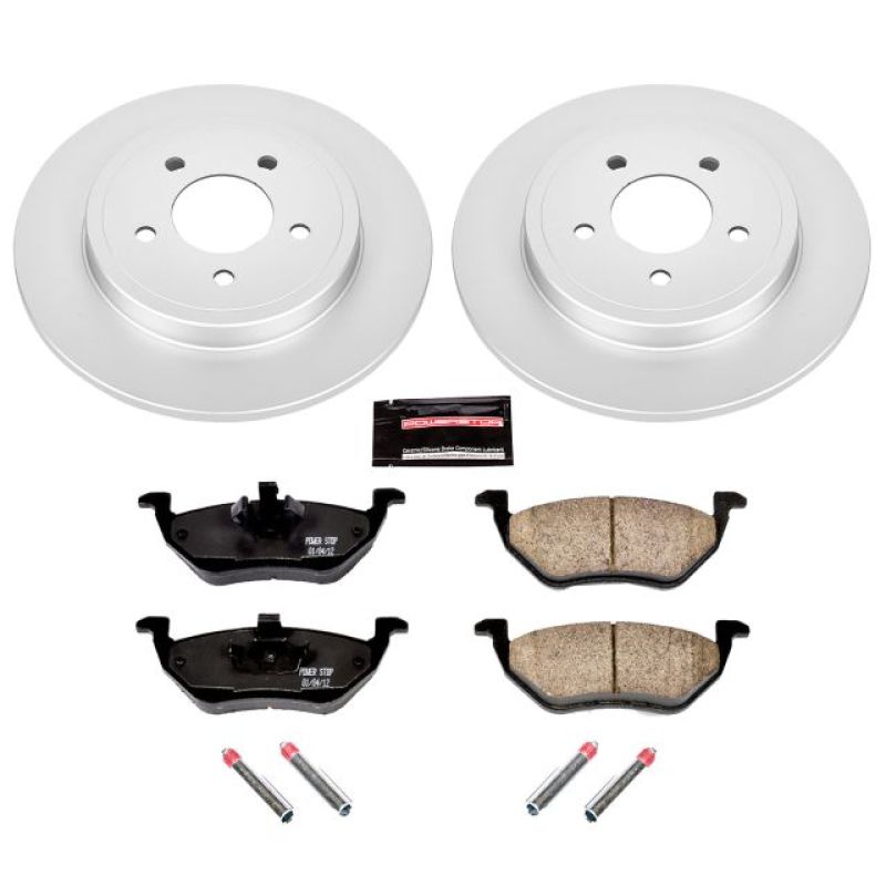 Power Stop 05-08 Ford Escape Rear Z17 Evolution Geomet Coated Brake Kit PowerStop
