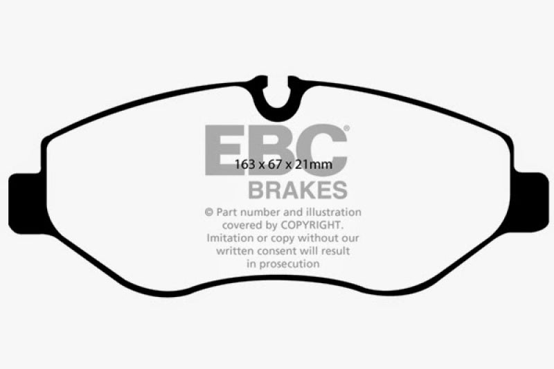 EBC Ultimax2 Front Brake Pads - UD1316