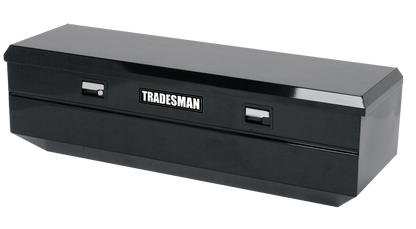 Tradesman Steel Flush Mount Truck Tool Box (48in.) - Black Tradesman
