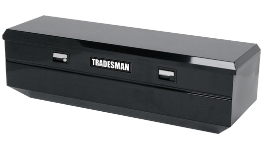 Tradesman Steel Flush Mount Truck Tool Box (48in.) - Black Tradesman