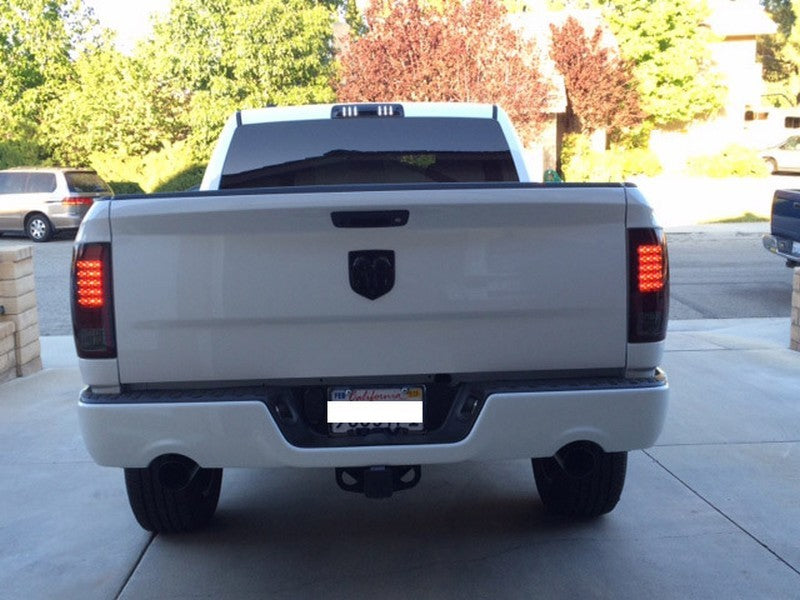 Spyder Dodge Ram 1500 09-14 10-14 LED Tail Lights Incandescent only - Blk ALT-YD-DRAM09-LED-BK SPYDER