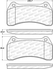 Load image into Gallery viewer, StopTech Premium Ceramic Brake Pads - 308.09380