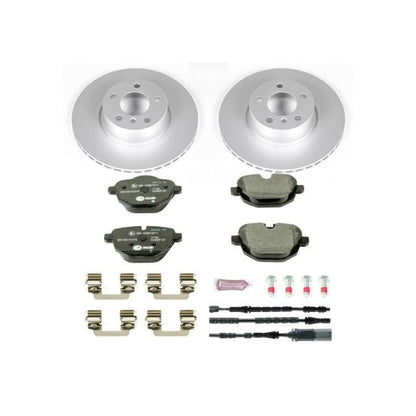 Power Stop 11-17 BMW X3 Rear Euro-Stop Brake Kit PowerStop