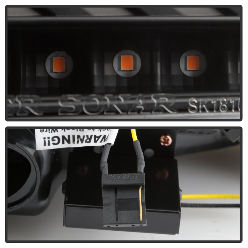 Spyder Mitsubishi Lancer/Evolution X 08-14 V2 LED Tail Lights - Black ALT-YD-ML08V2-SEQ-BK SPYDER