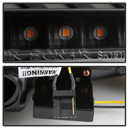 Spyder Mitsubishi Lancer/Evolution X 08-14 V2 LED Tail Lights - Black ALT-YD-ML08V2-SEQ-BK SPYDER