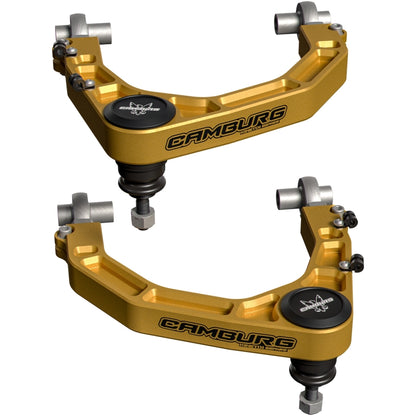 Camburg Toyota Tundra '22-'25 KINETIK Series X-Joint XL Upper Control Arm Kit (GOLD)