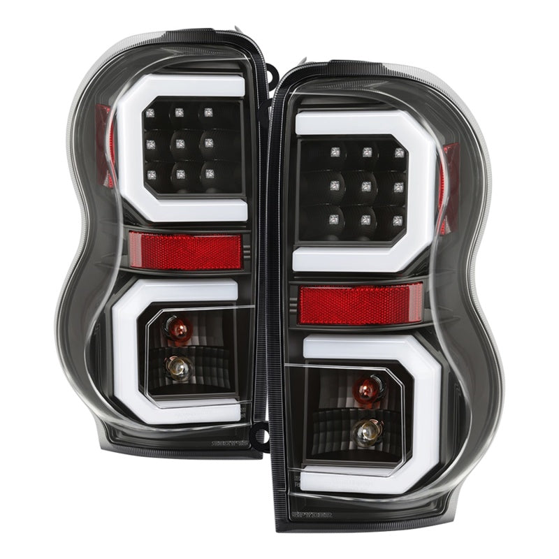 Spyder 04-09 Dodge Durango LED Tail Lights - Black ALT-YD-DDU04-LED-BK SPYDER