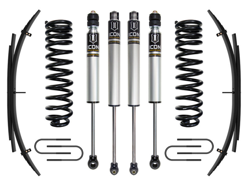 ICON 08-10 Ford F250/F350 2.5in Stage 1 Suspension System w/ Expansion Packs