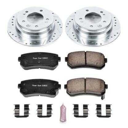 Power Stop 09-12 Hyundai Elantra Rear Z23 Evolution Sport Brake Kit PowerStop