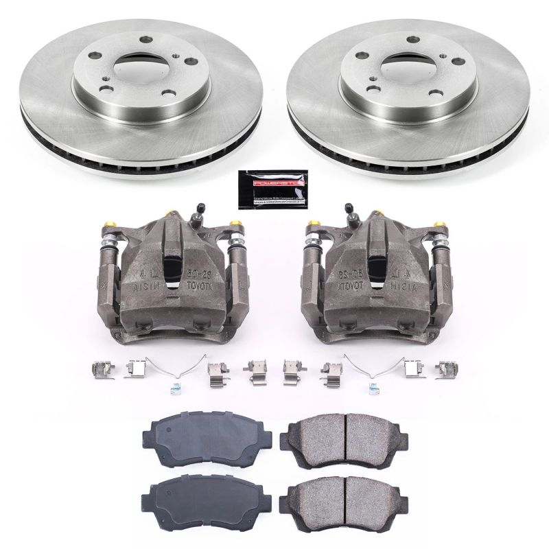 Power Stop 92-96 Lexus ES300 Front & Rear Z17 Evolution Geomet Coated Brake Kit