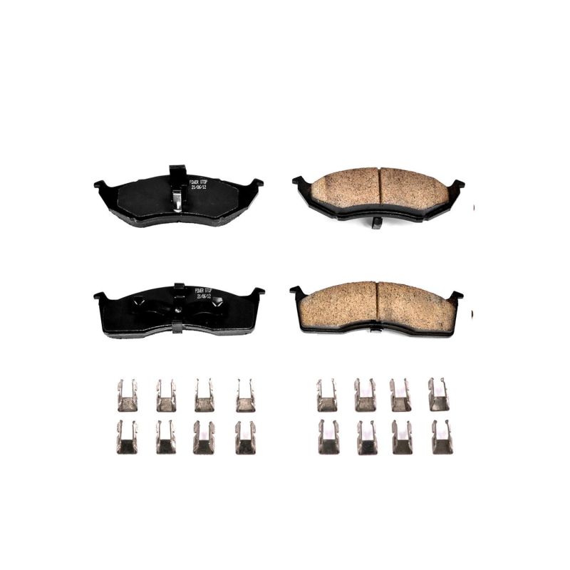Power Stop 99-04 Chrysler 300M Front Z17 Evolution Ceramic Brake Pads w/Hardware PowerStop