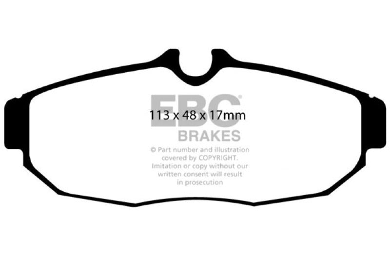 EBC Ultimax2 Rear Brake Pads - UD1082