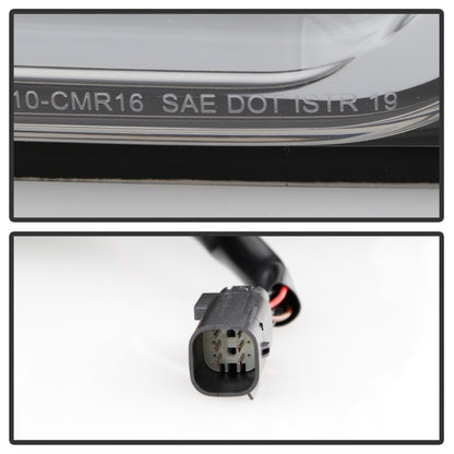 Spyder Chevy Camaro 16-18 (Do Not Fit Halogen Model) LED Tail Lights Chrome ALT-YD-CCAM16LED-SEQ-C SPYDER