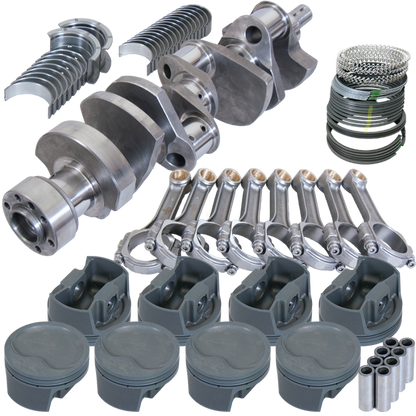 Eagle Chevy LT1350 1Pc 3.750in Crank 5.700in I-Beam Rods -16cc 4.060in Pistons Rotating Assembly