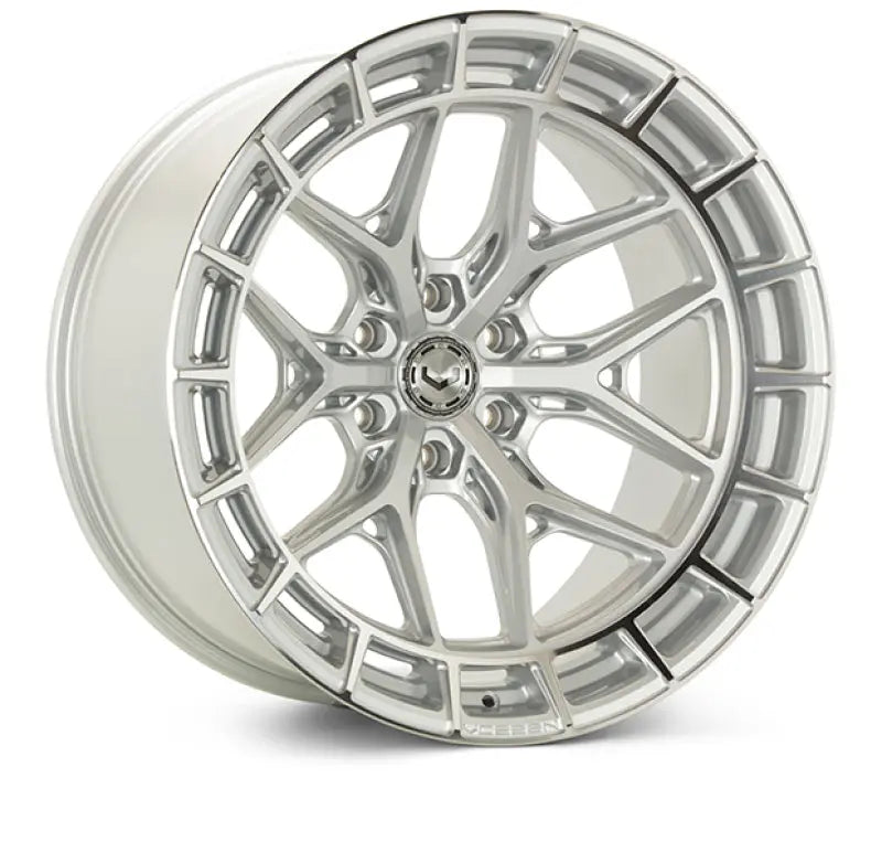 Vossen HFX-1 22x9.5 / 6x139.7 BP / ET20 / 106.1 CB / Deep - Silver Polished Wheel Vossen