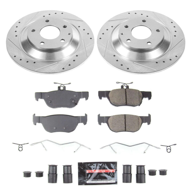 Power Stop 20-22 Mazda CX-30 Rear Z23 Evolution Brake Kit PowerStop