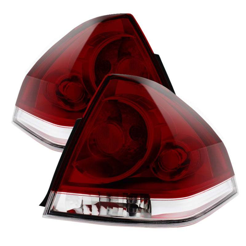 Xtune Chevy Impala 06-13 OE Style Tail Lights Red Smoke ALT-JH-CIM06-OE-RSM SPYDER