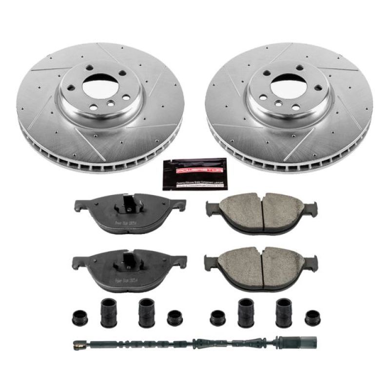 Power Stop 10-17 BMW 535i GT Front Z23 Evolution Sport Brake Kit PowerStop