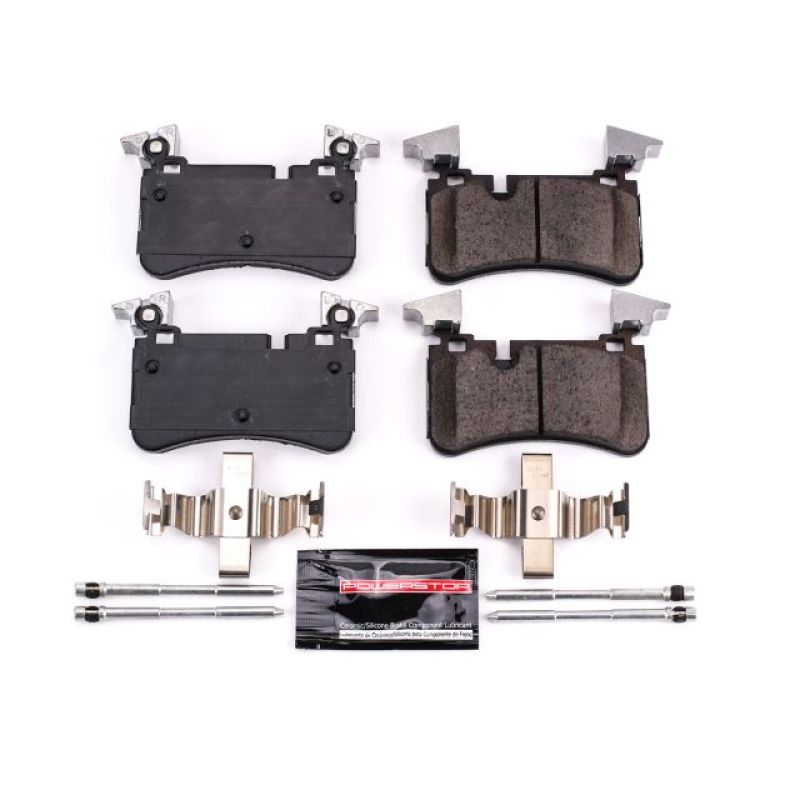 Power Stop 08-13 Mercedes-Benz C63 AMG Rear Z23 Evolution Sport Brake Pads w/Hardware PowerStop