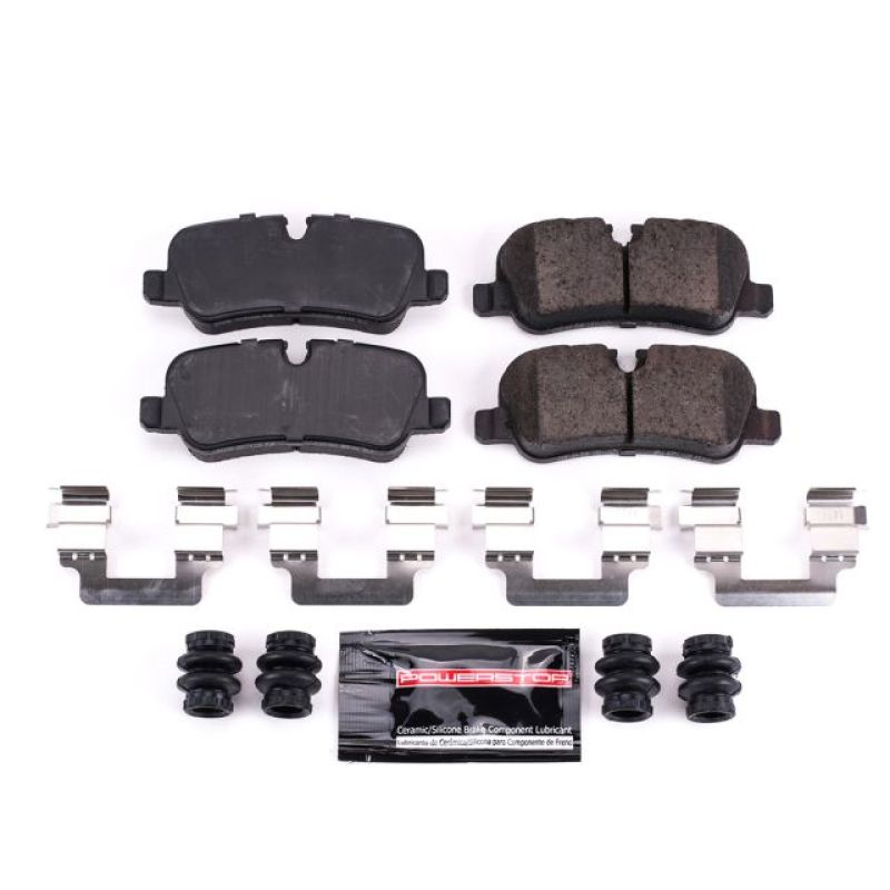 Power Stop 05-09 Land Rover LR3 Rear Z23 Evolution Sport Brake Pads w/Hardware PowerStop