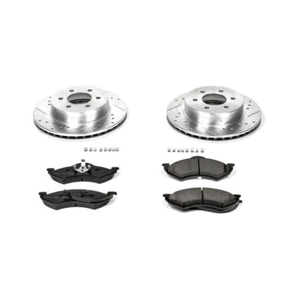 Power Stop 1999 Dodge Dakota Front Z23 Evolution Sport Brake Kit PowerStop