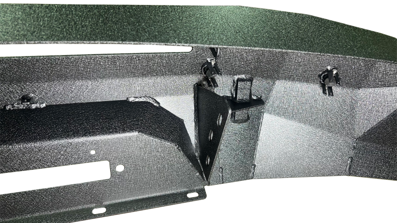 Fishbone Offroad 19-21 Chevrolet Silverado 1500 Rockfish Front Bumper - Black Texture Fishbone Offroad