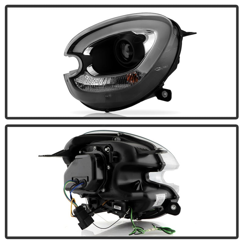 Spyder Mini Countryman 11-16 V2 Xenon/HID Only Proj Headlights - Black PRO-YD-MCO11HID-BK SPYDER