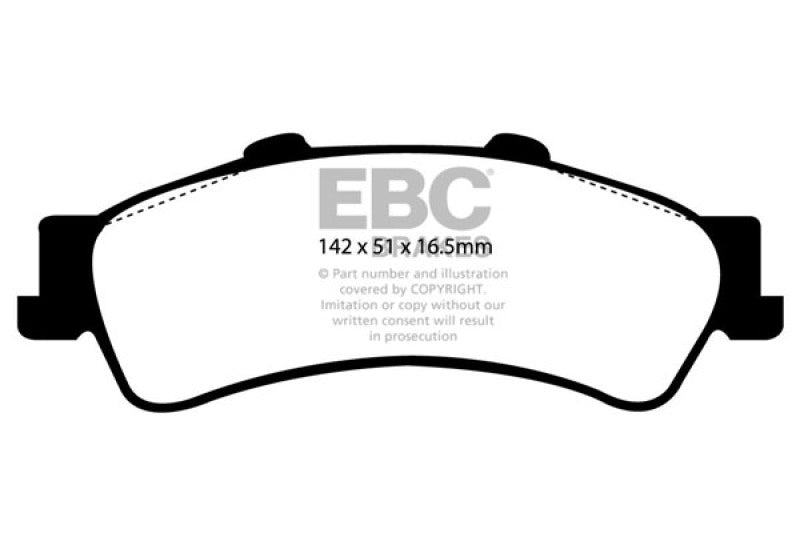 EBC Extra Duty Rear Brake Pads - ED91630