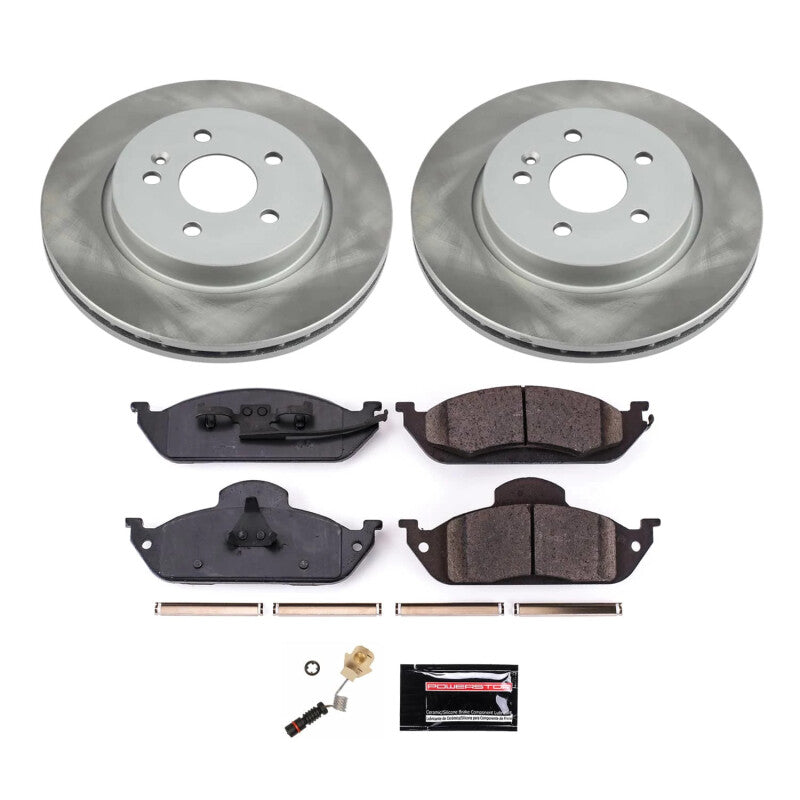 Power Stop 1999 Mercedes-Benz ML430 Front Semi-Coated Rotor Kit PowerStop