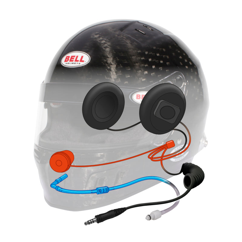 Bell GT6 RD Carbon-4C/EC (HANS) (7 1/4) FIA8859/SA2020 - Size 58 1239125