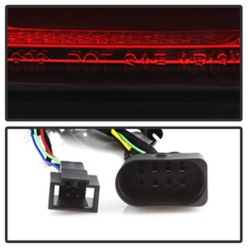 Spyder 09-11 Audi A6 LED Tail Lights - Red Clear (ALT-YD-AA609-LED-RC) SPYDER