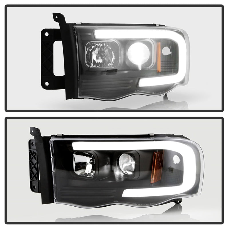 Spyder Dodge Ram 1500 02-05/Ram 2500/3500 03-05 High-Power LED Headlights - Black PRO-YD-DR02V2PL-BK SPYDER