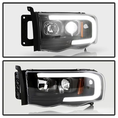 Spyder Dodge Ram 1500 02-05/Ram 2500/3500 03-05 High-Power LED Headlights - Black PRO-YD-DR02V2PL-BK SPYDER