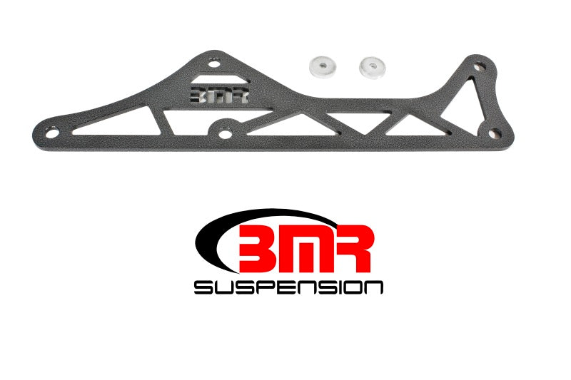 BMR 16-17 6th Gen Camaro Steel Driveshaft Tunnel Brace - Black Hammertone DTB005H BMR Suspension