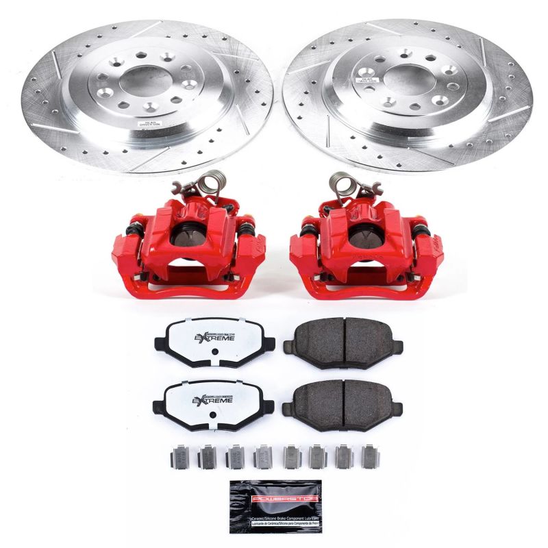 Power Stop 11-19 Ford Explorer Rear Z36 Truck & Tow Brake Kit w/Calipers PowerStop