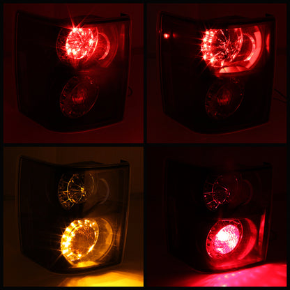 Spyder Land Rover Range Rover HSE 03-05 LED Tail Lights Black ALT-YD-LRRRH03-LED-BK SPYDER