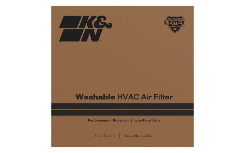 K&N HVAC Filter 18 X 18 X 1 Merv 8
