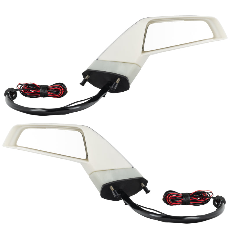 Oracle 05-13 Chevrolet Corvette C6 Concept Side Mirrors - Unpainted - No Color SEE WARRANTY