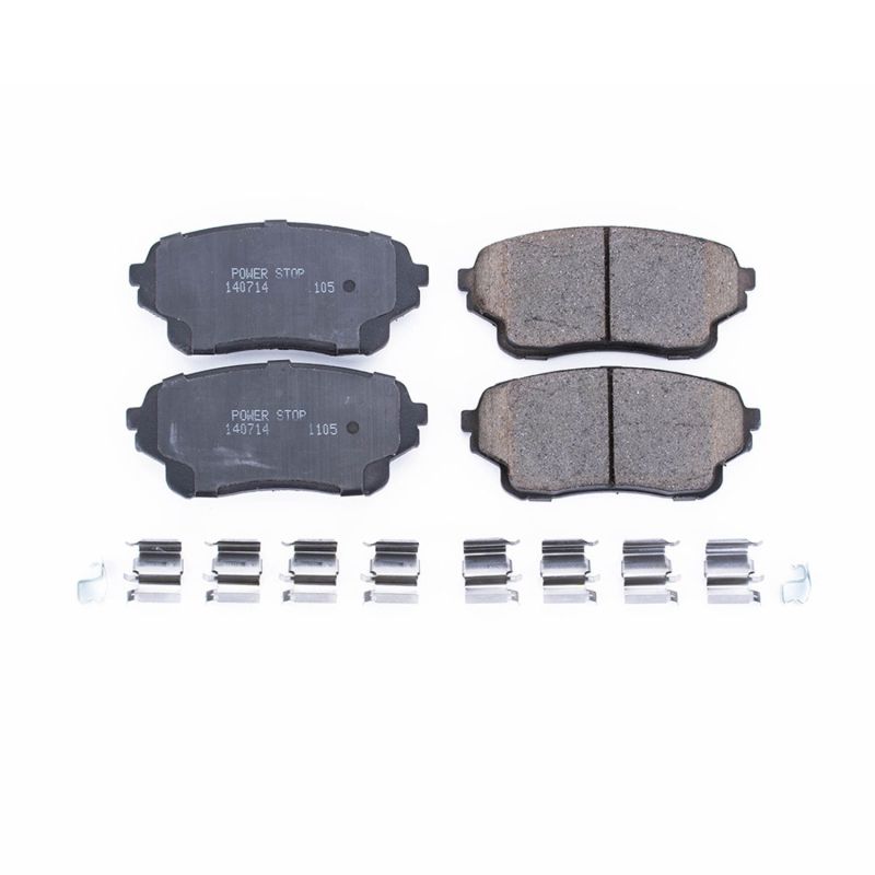 Power Stop 04-06 Suzuki XL-7 Front Z17 Evolution Ceramic Brake Pads w/Hardware PowerStop