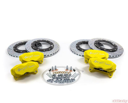 Agency Power Big Brake Kit Front and Rear Yellow Can-Am Maverick X3 Turbo 14-18 Agency Power