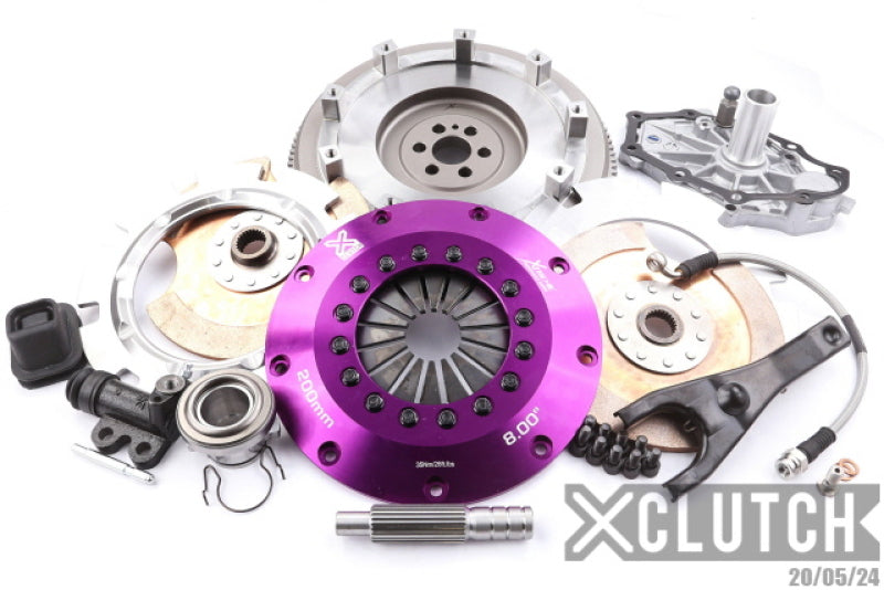 XClutch 01-02 Nissan Pathfinder SE 3.5L 8in Twin Solid Ceramic Clutch Kit