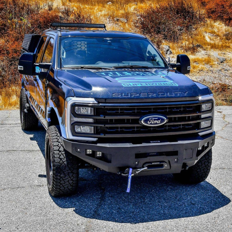 Westin 23-24 Ford F250/350 Pro-Series Front Bumper - Textured Black Westin