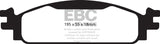 EBC Ultimax2 Front Brake Pads - UD1376