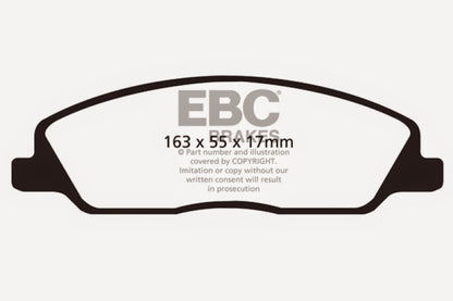 EBC RedStuff Front Brake Pads - DP31869C EBC