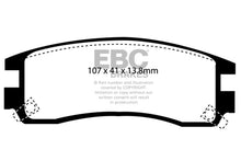 Load image into Gallery viewer, EBC RedStuff Rear Brake Pads - DP31609C