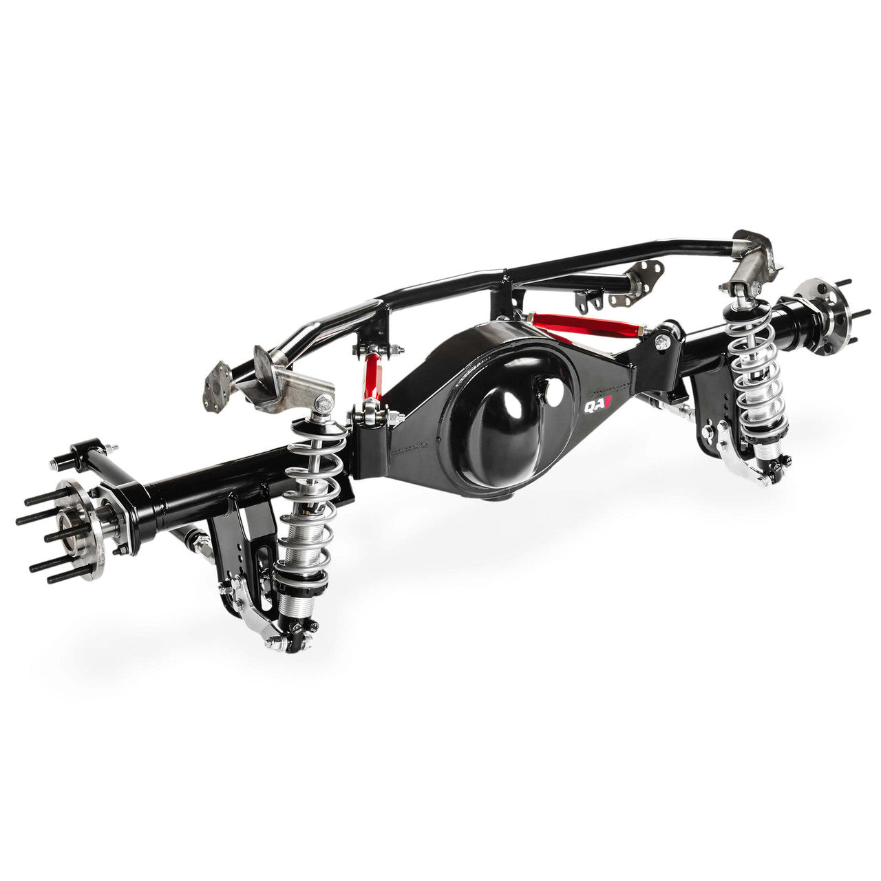 QA1 Large Shock Body - Red Powder Coated Steel - 9in
