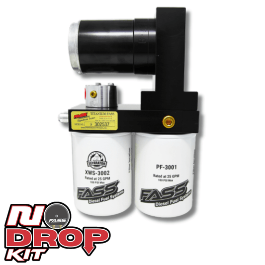FASS 99-07 Ford Powerstroke F250/F350 290gph No Drop Titanium Fuel System