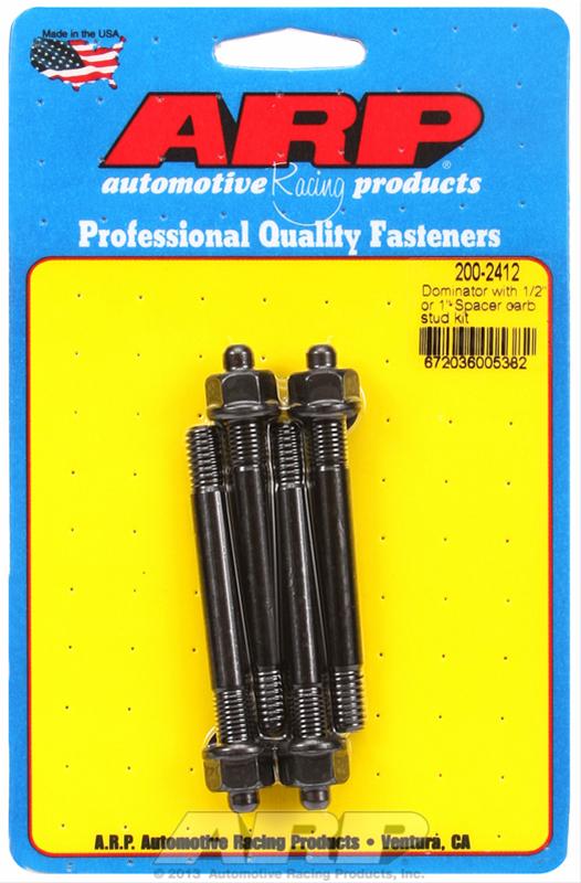 ARP Dominator w/ 1/2in or 1in Spacer Carb Stud Kit