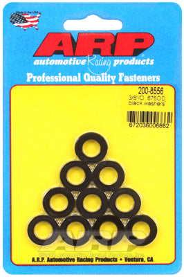 ARP 3/8 ID 0.675 OD Black Washers - Pack of 10 ARP